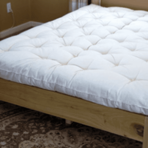 economy wool mattress topper 2-inch wool topper firm wool topper entry-level wool topper